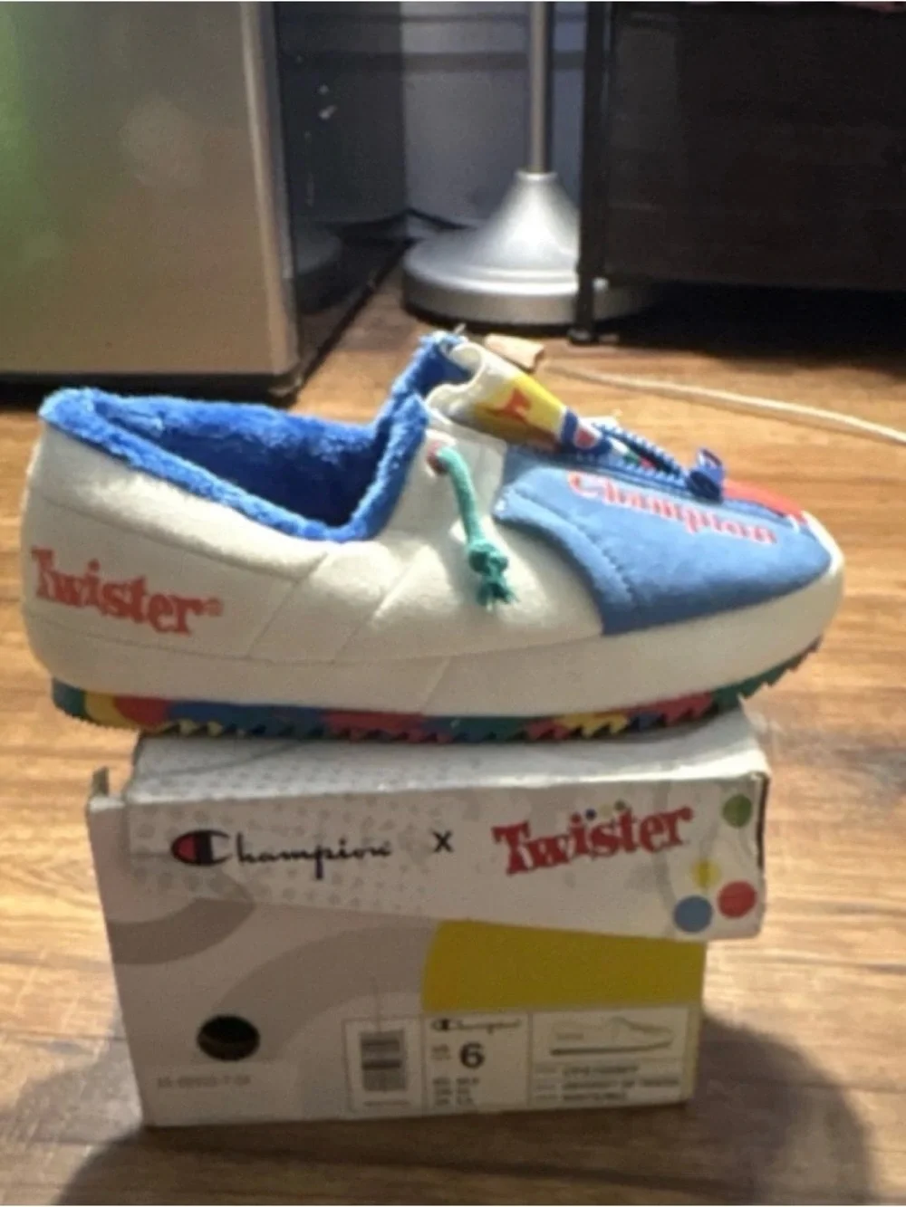 Champion University Zip Twister Sneakers/Slippers Colorblock Zipper White/Multi